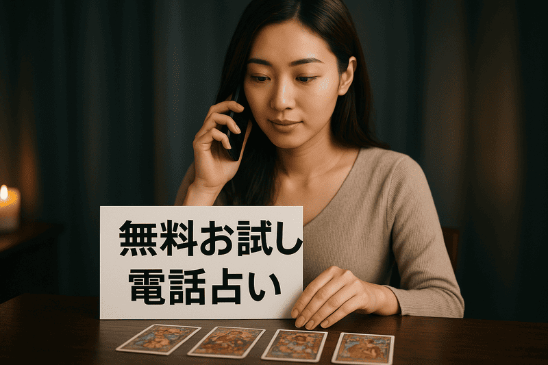 電話占い「無料お試し」で賢く始める！失敗しない選び方と活用術